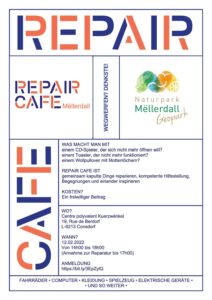 Repair-Café Mëllerdall 12.02.2022