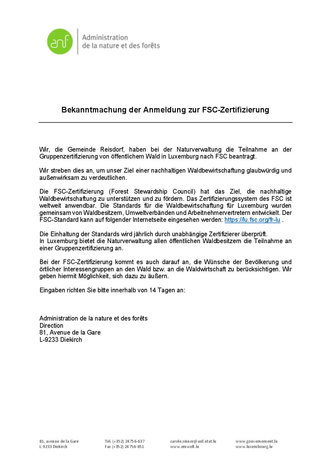 Anhang 7_Bekanntmachung FSC-Zertifizierung