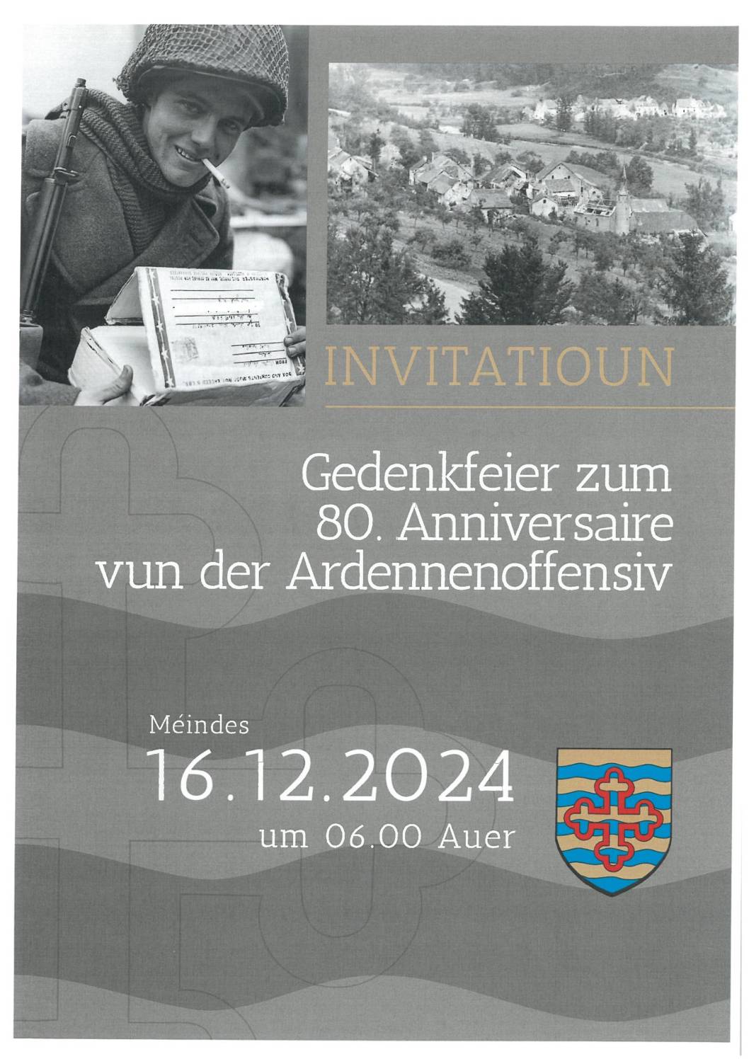 80. Anniversaire vun der Ardennenoffensiv